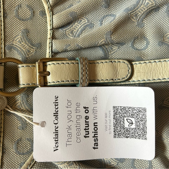 Authentic Celine bag Triomphe Vintage leather designer bag - Picture 6 of 11